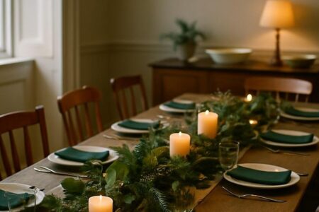 Christmas Table Settings: Planning a Dining Room for Hosting