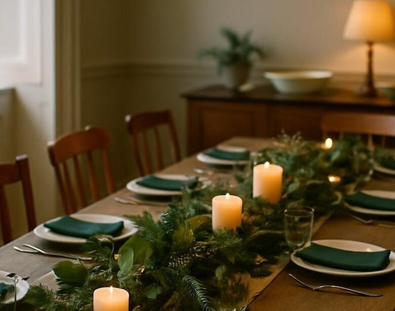 Christmas Table Settings: Planning a Dining Room for Hosting