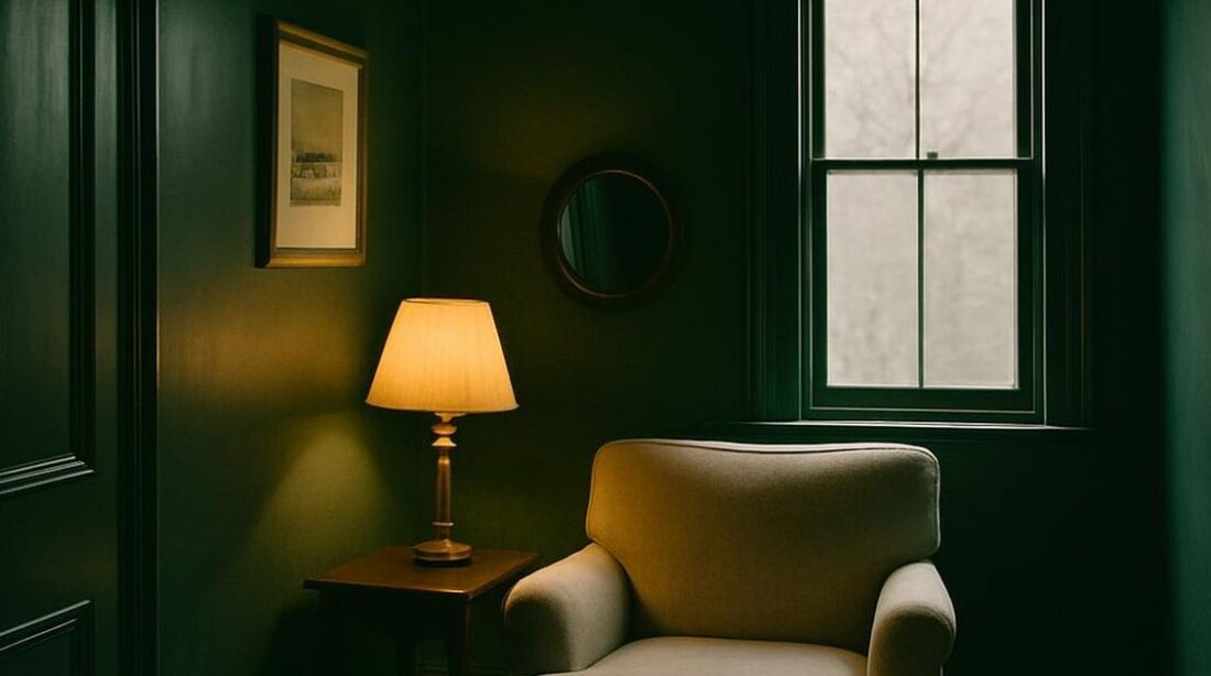 Decorating a Dark Room: Colour Drenching and Where It Works